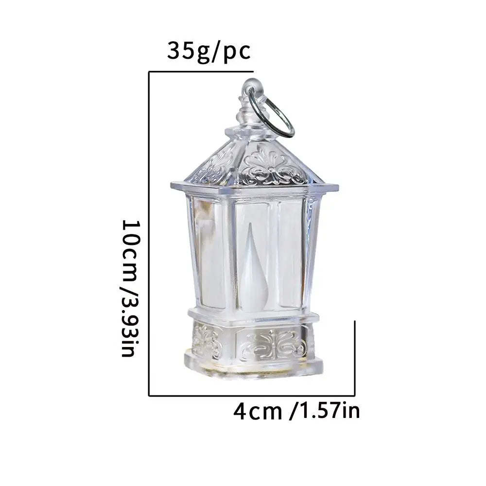 Portable Night Light Electronic Candle Light Props Atmosphere LED Crystal Lamp European style Acrylic Party Supplies Vue