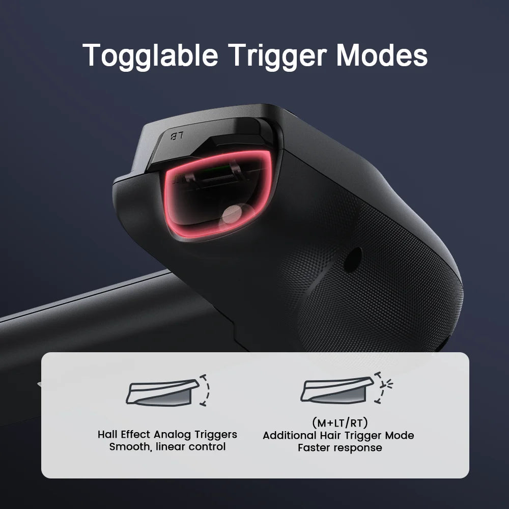 GameSir X5s Mobile Gamepad for Nintendo Switch 2/1 Android iOS PC Wireless Controller Hall Effect Joysticks and Triggers 3 Modes Vue