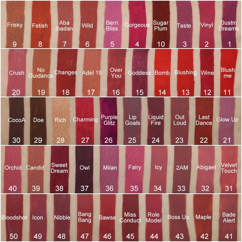 50ml Cosmetic vendor vegan Private Label wholesale lipgloss bags gloss matte liquid waterproof Clear High pigment Lip gloss base Vue