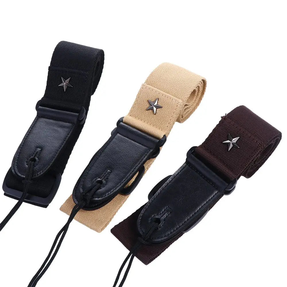 Electric Guitar Bass Belts Acoustic Folk Guitarra Picks Holders Guitar Strap Guitar Shoulder Belt Ends Strap Guitar Belts Vue