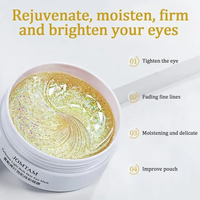 80g Fullerene Bulb Skin-Enriching Eye Mask, Rich in Various Skin-Beneficial Ingredients, Effectively Tightens the Skin Around the Eye Area Vue