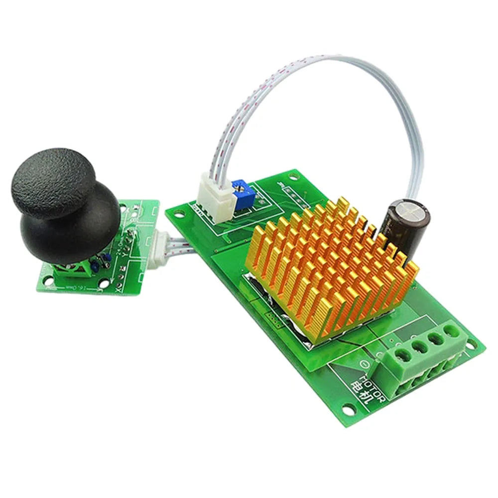 DC Motor Speed Controller DC12-30V 3A Motor Forward and Reverse Controller Speed Adjustable Governer with Rocker Potentiometer Vue 0