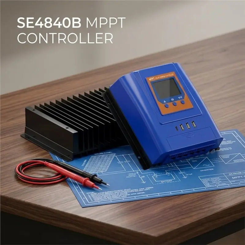 Hot-The 100% MPPT Solar Charge Controller Suitable For Home Solar Systems Vue