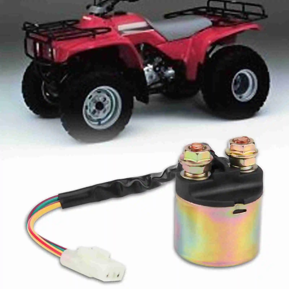 Motorcycle starting electromagnetic relay suitable for TRX300/TRX350/TRX90/1988-2000 Vue