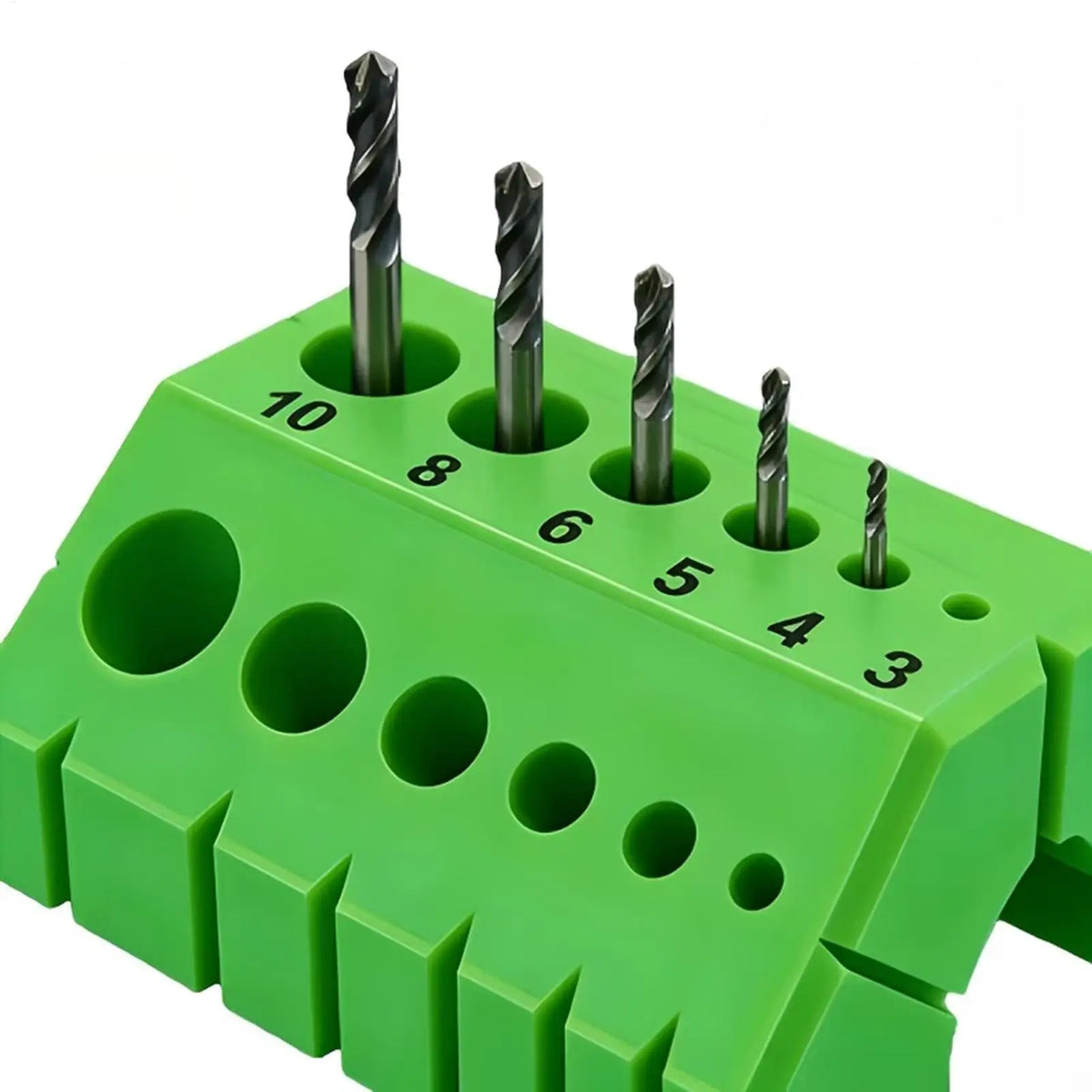 3D Printed Drill Guide Bit Block 45 90 Degree Angle for Straight Holes Cabinet Woodworking Door Drawer Handle Installation Vue