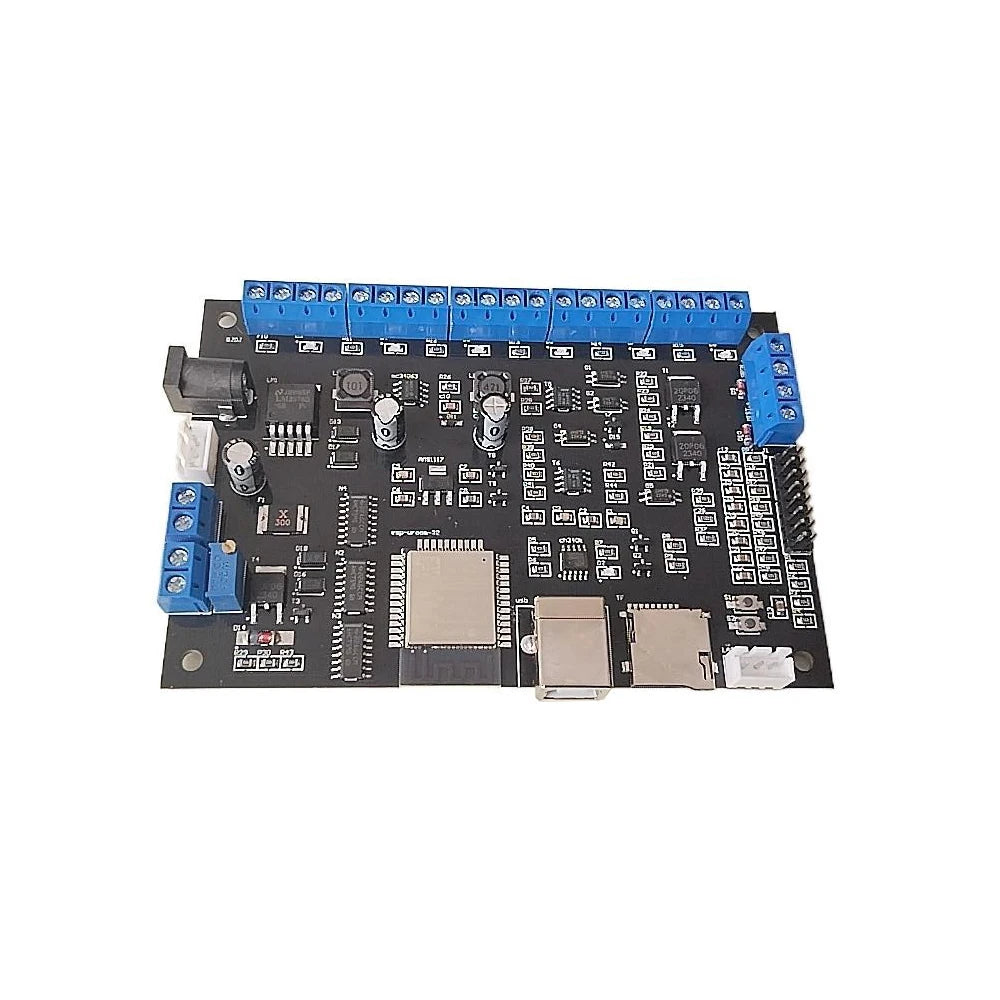 CNC GRBL 6 Axis Breakout Board Control Panel USB Motion Card ESP32 WiFi 32bit CPU Similar Mach3 Router Controller DIY Parts Vue