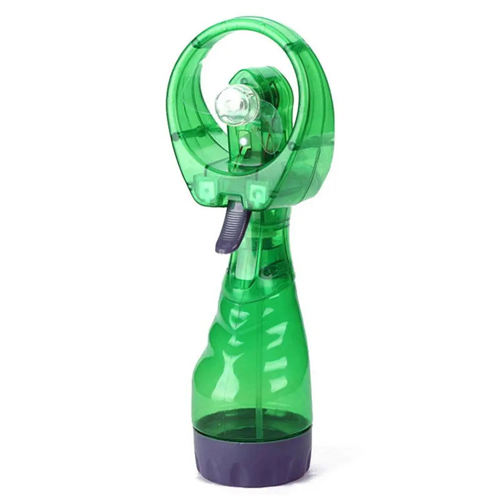 Handheld Humidifier Cooling Mini Water Spray Battery Power Fan Hand
