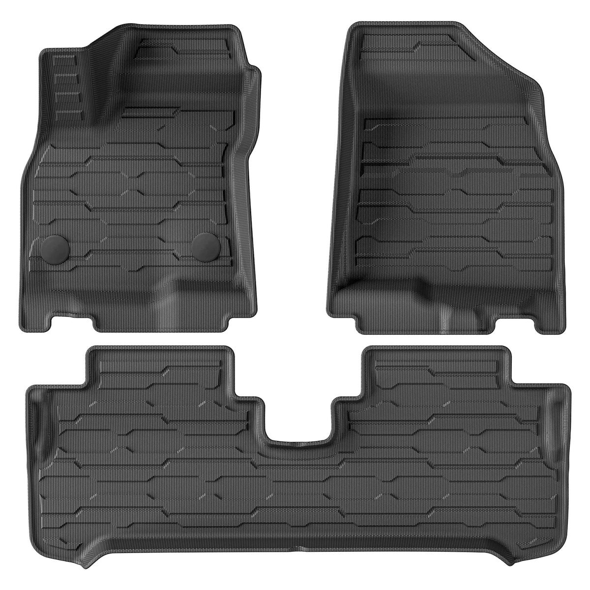 Smabee Left Drive for Chevrolet Chevy Bolt EV 2022 2023 2024 Car All-weather Floor Mats Cargo Liner Trunk Pad TPE Accessories Vue Bolt EV LHD 3PCS