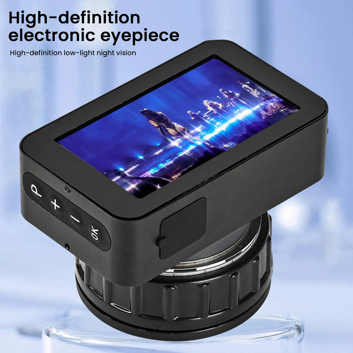 Telescope Eyepieces Camera Type-C Charging 3 In Color Display Electronic Eyepiece for Astrophotography Planetary Bird Watching Vue