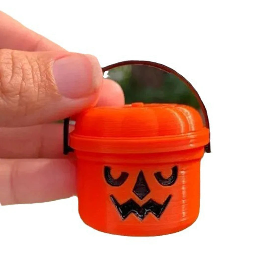 Mini Halloween Ghost Pumpkin Candy Buckets – 4-Pack Set Halloween Candy Buckets Vue