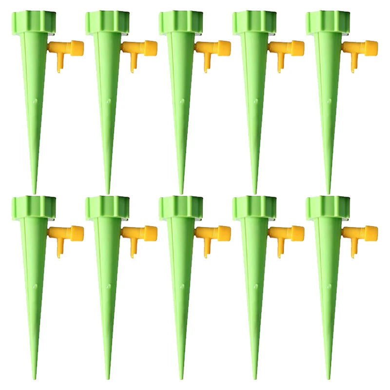 10/30/50PCS Automatic Watering Device Business Trip Timing Adjustable Watering Artifact Household Water Dispenser Water Dispe Vue Green-10PCS
