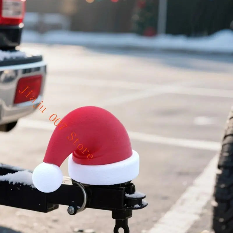 Christmas Hat Car Trailer Hitch Decoration – Reusable & Festive Christmas Car Decoration Vue