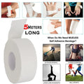Medical Waterproof Cotton White Premium Adhesive Tape Sport Binding
