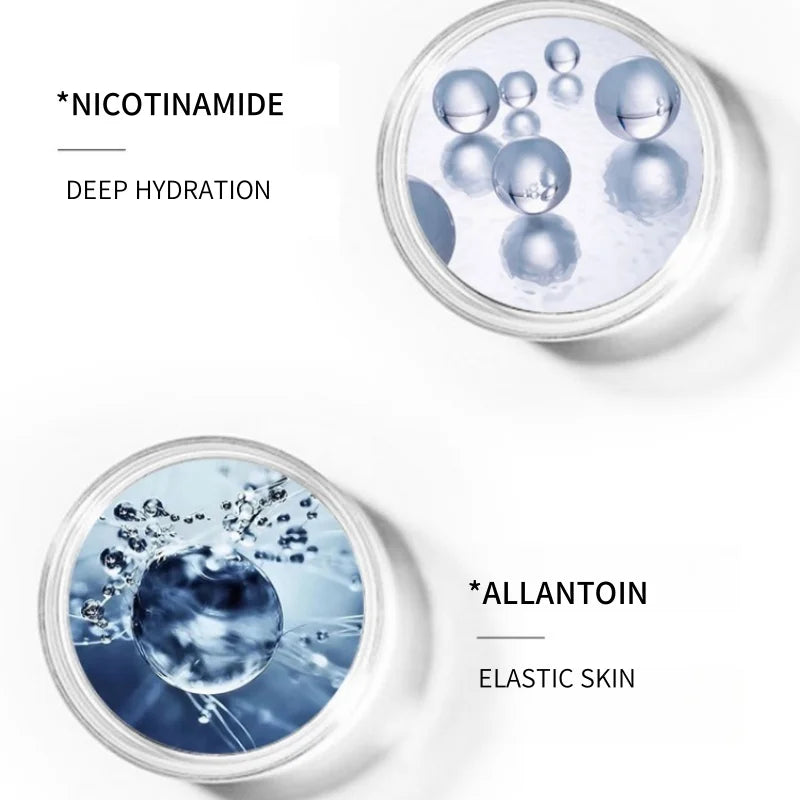 110g Six-Peptide Elastic Neck Cream, Contains Hyaluronic Acid, Niacinamide and Other Skin-Beneficial Ingredients, Moisturizes the Skin, Replenishes Skin Moisture, Makes the Skin of the Neck More Hydrated, Suitable for Various Vue