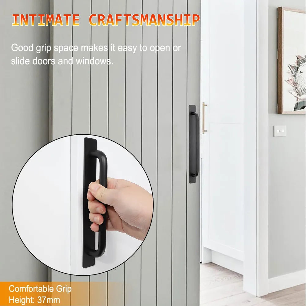 Adhesive Handle Cabinet Handle Drawer Non Drilled Push Pull Handle Adhesive Handle Suitable for Kitchen Cabinets Bathrooms Vue