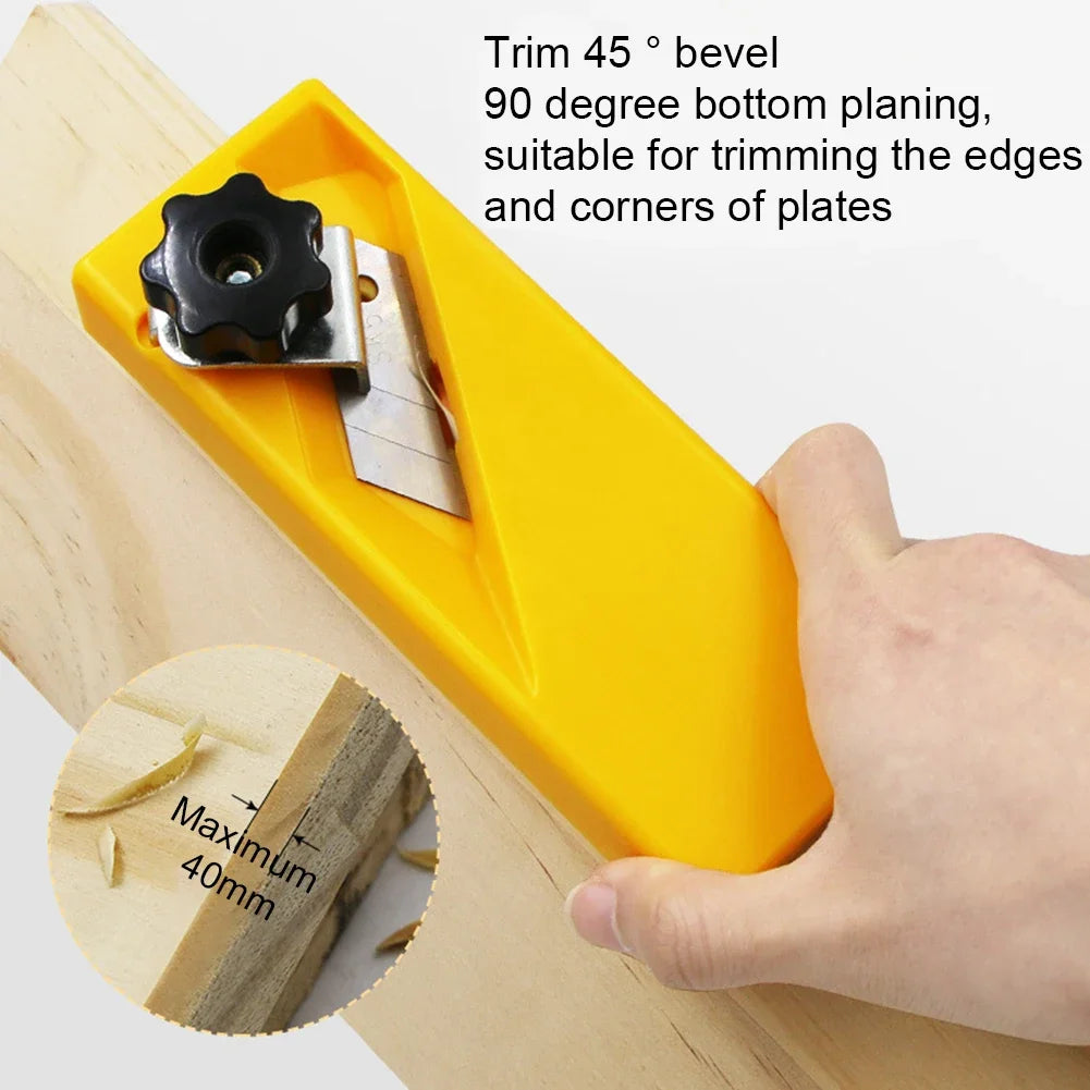 Woodworking Gypsum Board Planer Tool Flat Square Plane Drywall Edge Chamfer Hand Saw Box Hand Plasterboard Cutter Vue