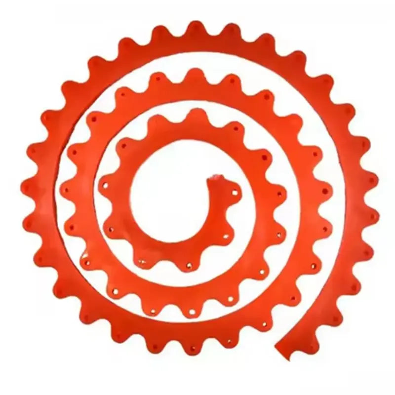 ABKW-Flexible Curve Template 1M Woodworking Gear Driven Profiling Strip Adjustable Shape Contour Tool Guide Vue Red