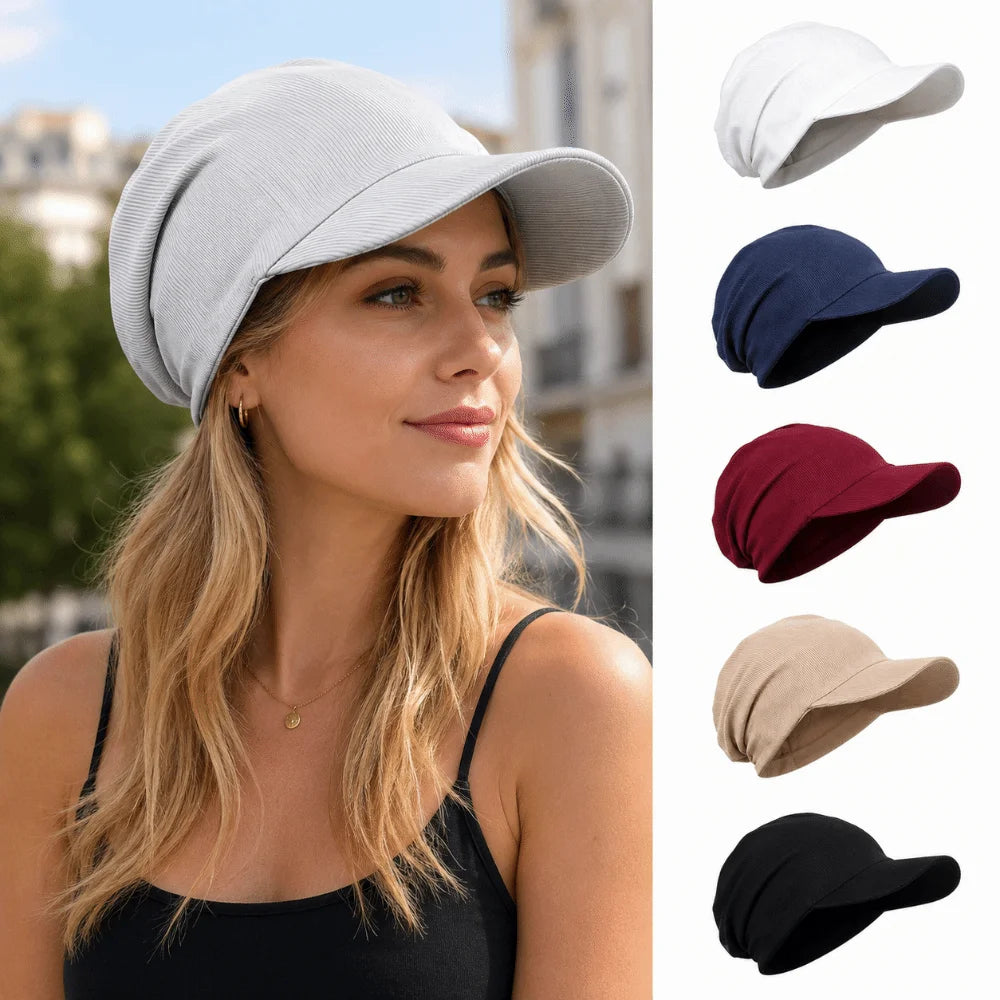 Fashion Breathable Slouchy Visor Hat Lightweight UV Protection