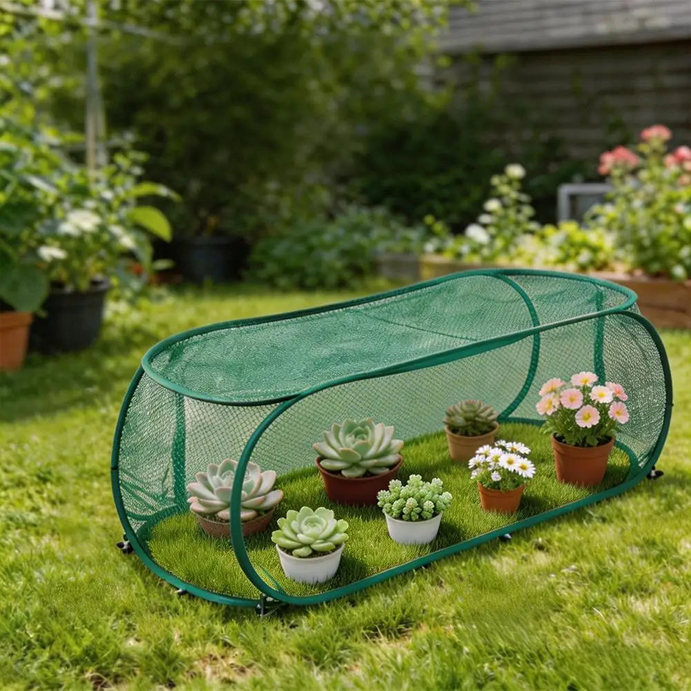 Plant Flower Gardening Foldable Incubator High Quality Summer Protective Cover Plant Insect-proof Sunshade Protective Mesh Cover Vue