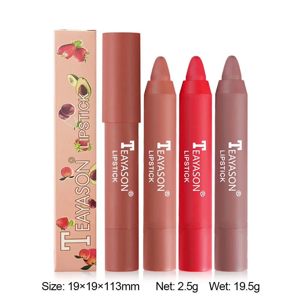 Dragan RANEE 12 colors matte velvet long lasting color lip gloss waterproof non-smudge non-sticky swirl lipstick pencil Vue