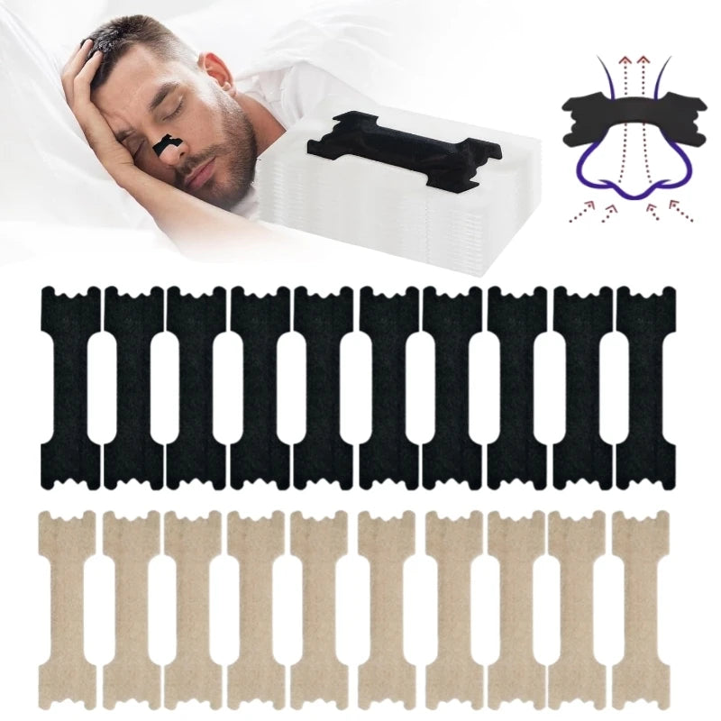 10 30 50 80 Breath Nasal Strips Anti-snoring Sleeping Enhanced Vue