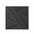 Self-Adhesive Acoustic Panels High Density Polyester Fiber Felt Panels Mute Sound Absorption Soundproof Panels KTV Vue Black 16.5㎡