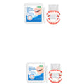 Cosmetic Denture Kit, Adjustable Snug Fit, Comfortable For Long Time Wear, Skin-friendly Material, Portable & Easy To Use Vue 2pcs
