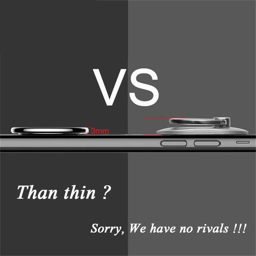 Mini 360 Degree Finger Ring Holder Metal Phone Stand Mount Smartphone Holder for Xiaomi Huawei iPhone Sangsung Mobile Phone Vue