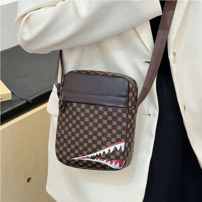 Men's Single-shoulder Crossbody Bag Adjustable Shoulder Strap