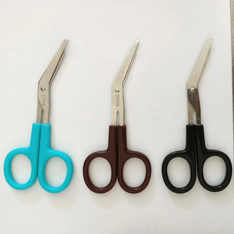 3Pcs Gauze Scissor Stoma Scissors Paramedic Wire Cutters Medical Scissor First Aid Kit Scissor Shears Needlework Accessories Vue