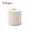 5 Pcs 2.5/5/7.5/10cm Self Adhesive Elastic Bandage Cohesive Non-woven Wraps Tape Disposable for Sports Fixing Wrist Leg Finger Vue 5pcs 5CM White A170