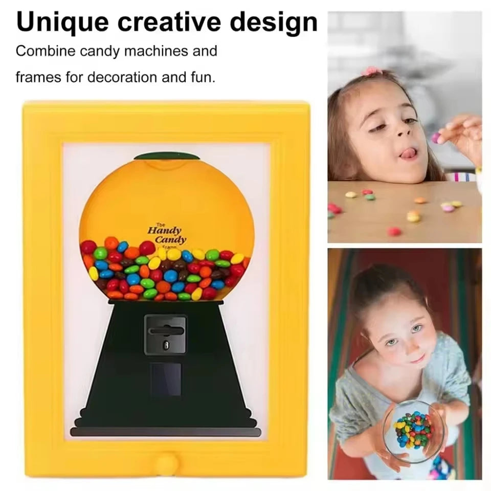 Creative Candy Storage Decoration Rack Personalize Candy Box Dispenser Photo Frame Home Furnishing Creativity Storage Decors Vue