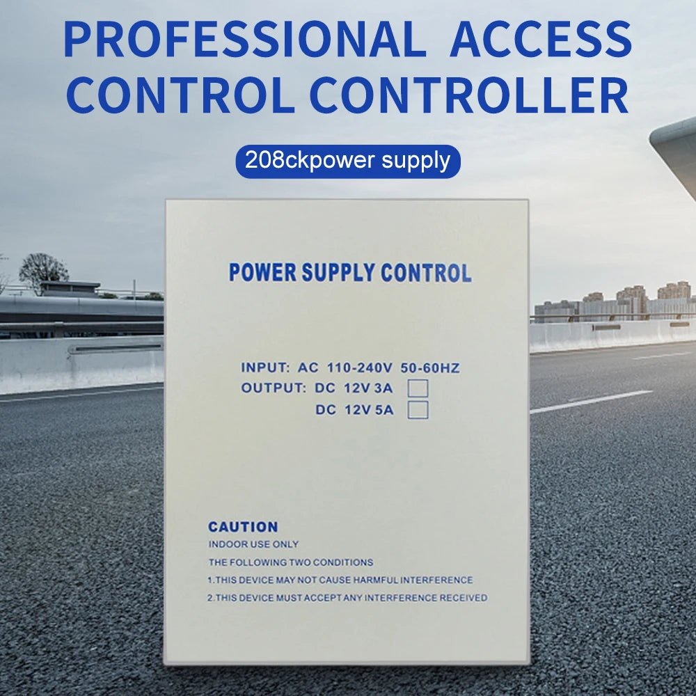 DC 12V Door Access Control System Switch Power Supply 3A 5A AC 100-240V For Electric Lock RFID Fingerprint Access Control System Vue