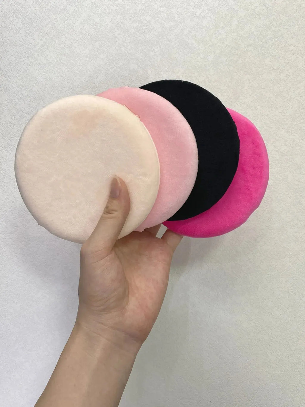 4pcs Plus-size Body Makeup Puff Loose Powder Set Soft and Comfortable Vue