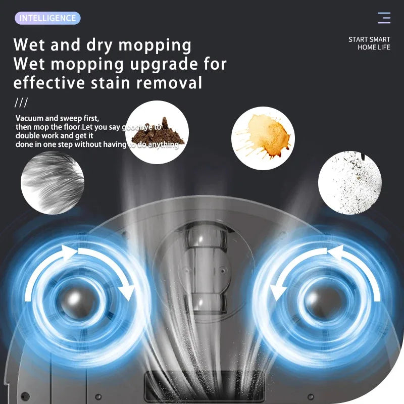 3-in-1 Robot Vacuum Cleaner – Sweep, Mop & Vacuum Robot Vacuum Cleaner Vue