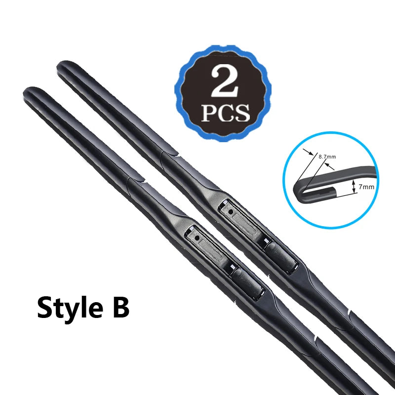 Front Wiper Blades for Honda Pilot MK1 2003–2008 | All-Weather Windshield Wiper Blades Vue Style B