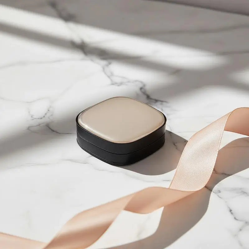 1Pcs Empty Air Cushion Case With Mirror And Sponge Puff Refillable BB Cream Container For DIY Makeup Travel Use Vue