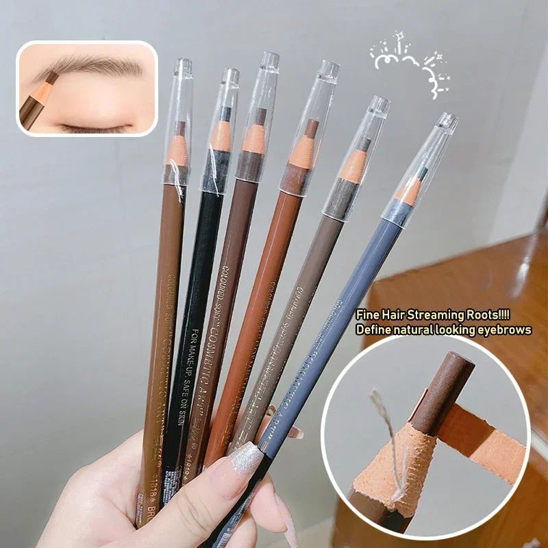 1pcs Professional Microblading Pencil Permanent Eyebrow Pencil Tattoo Waterproof Art Tint Makeup Eye Brow Pen Enhancers Cosmetic Vue