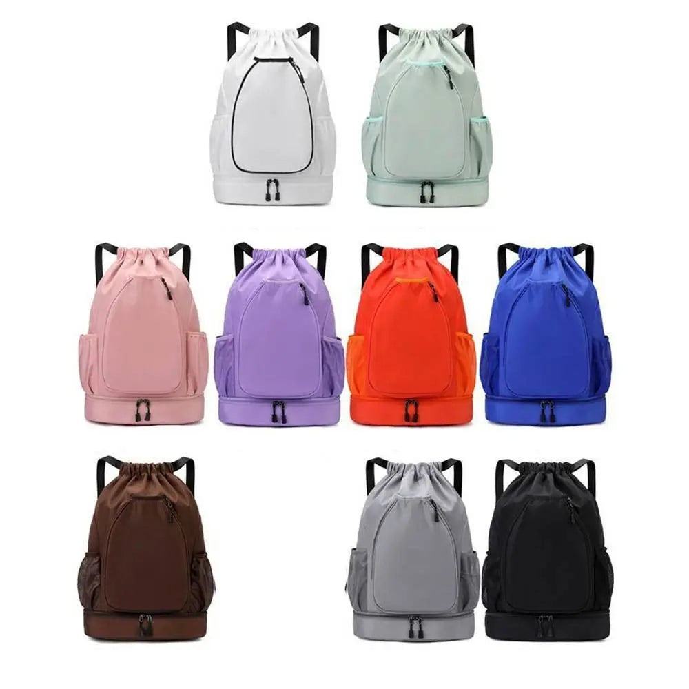 2 Rackets Tennis Racket Backpack with Shoes Pocket Waterproof Badminton Sports Bag Adjustable Strap Casual Gym Pack Vue