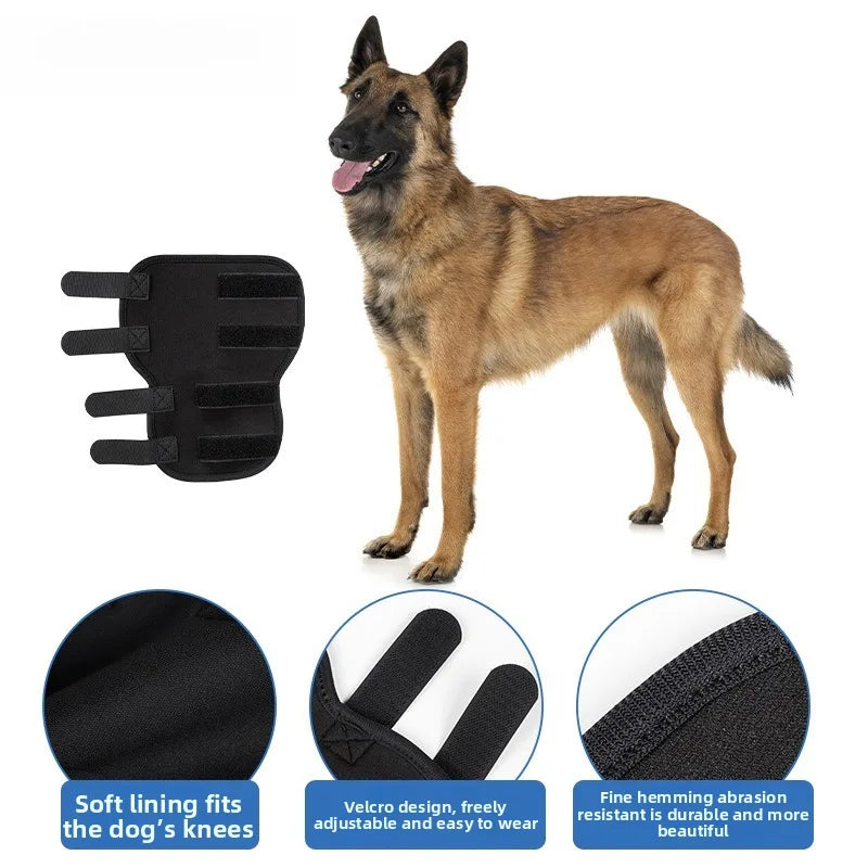 Pet dog protects joints, cares for wounds, leg support dog knee pads, lower limbs, knee joints, ankle joints adjustable Vue