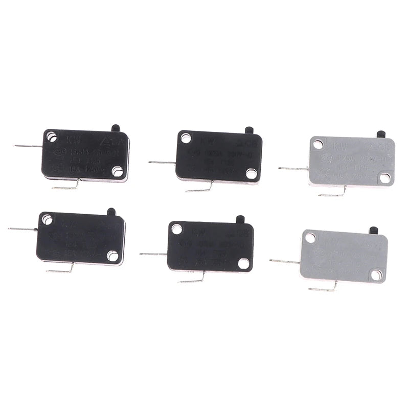 2pcs KW16(5)A 250VAC Microwave Oven Door Micro Normally Open Normally Close Switch Door Interloc Vue