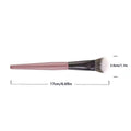 Soft Bristle Portable Blush Brush Face Cheek Contour Powder Cosmetic Tool Women Girls Makeup Starters Daily Beauty Supplies Vue pink