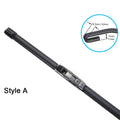 For Toyota Ractis Verso-S Space Subaru Trezia XP120 2011~2017 Front Wiper Blades Windshield Windscreen Window Brushes Accessorie Vue Style A