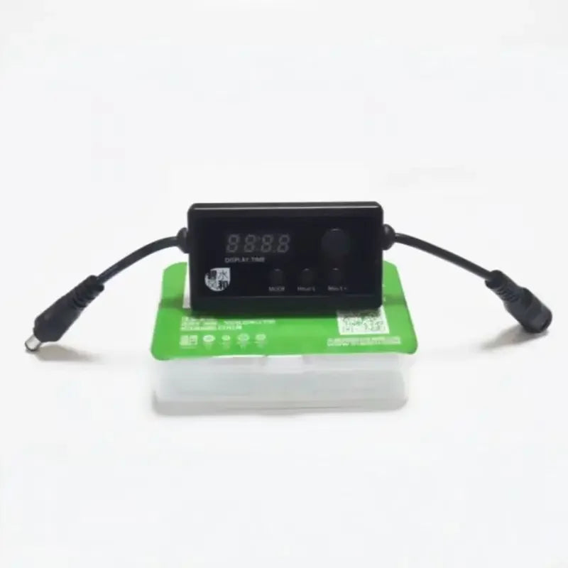 Controller S2 PRO Aquarium Smart LED Timer, Infinitely Variable Dimmer, Sunrise, Sunset, Model Compatible with Chihiros Vue black