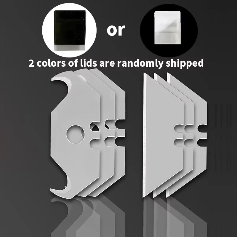 Acero de Arte, Cuchillo Bocina Seguridad con Caja de Almacenamiento para Cortar hand tools blades de Utilidad SK2 con Gancho - Vue