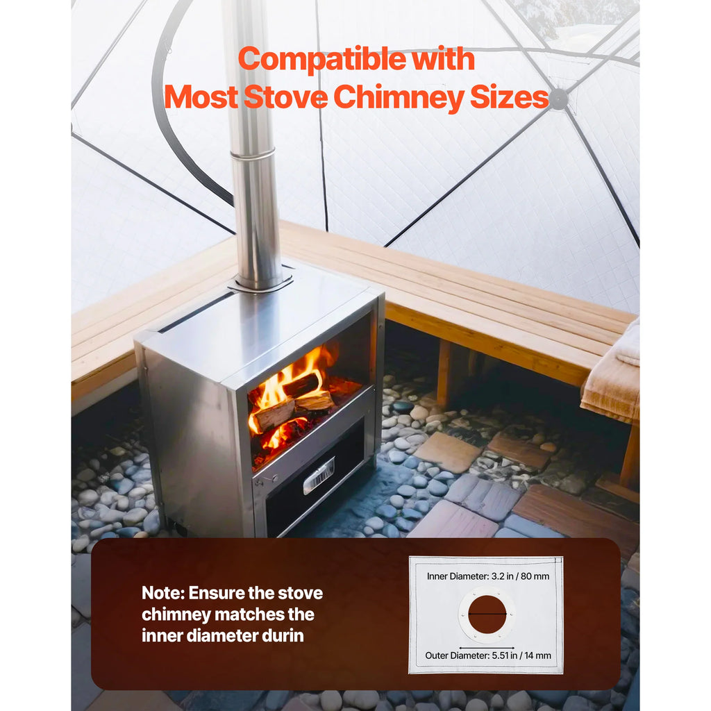 4-Person Portable Outdoor Sauna Tent | Steam & Dry | Camping Portable Sauna Tent Vue