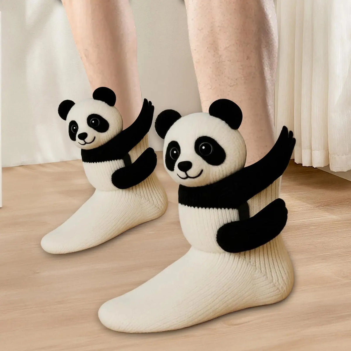 3D Knit Animal Socks Foot Warm Supplies 3D Novelty Knitted Socks for Women Kid Adult Winter Fall Christmas Birthday Indoor Home Vue