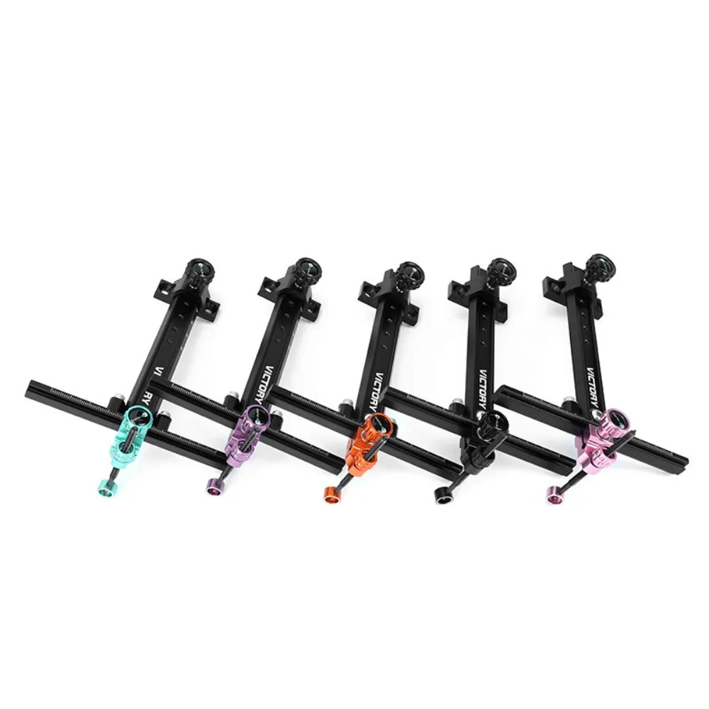 Metal T-Aiming Reflex Bow Aluminum Alloy Bow and Arrow Archery Accessories Competitive Competition Outdoor Training Accessories Vue