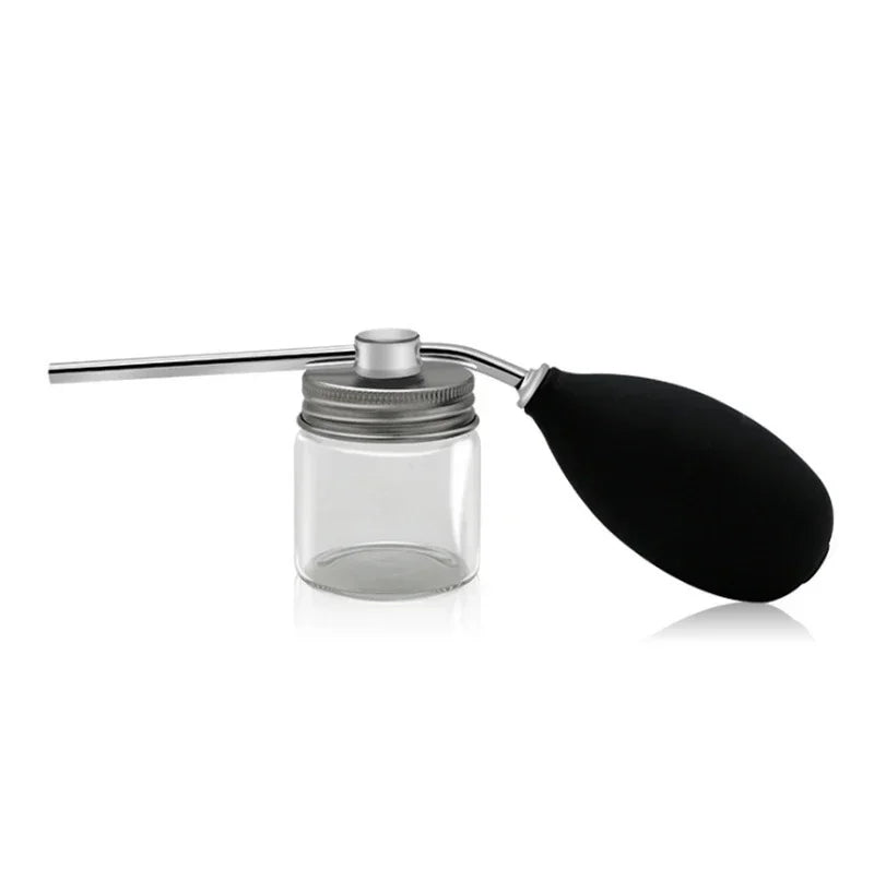Hair building fiber Spray Applicator Hair Products Sprays Nozzle Pump Tool For Hair Fiber Glass Sprays Nozzle Vue Silver
