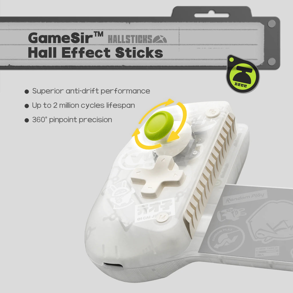 GameSir X5s Zenless Zone Zero Edition Bluetooth Gamepad Android iOS Controles pra PC Switch Wireless Controller para Celular Vue